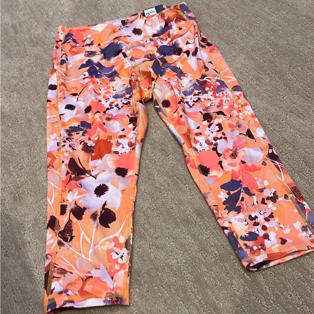 High rise Capri leggings